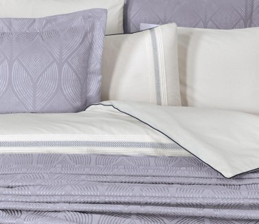 Dowry Land Carlotta 9-Piece Duvet Cover Set Gray Cream - Thumbnail