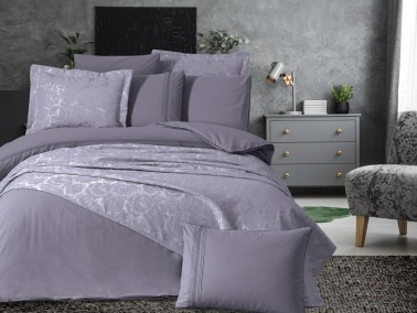 Dowry Land Carlotta 9 Piece Duvet Cover Set Gray Gray - Thumbnail