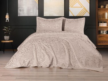 Çeyiz Diyarı - Dowry Land Daisy 3-Piece Bedspread Set Beige Çeyiz Diyarı - Dowry Land Daisy 3-Piece Bedspread Set Beige