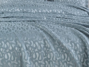 Dowry Land Delmare 3 Piece Bedspread Set Maldives - Thumbnail