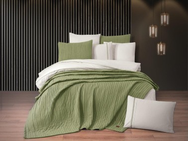 Çeyiz Diyarı - Dowry Land Denim 9 Pieces Duvet Cover Set Green Çeyiz Diyarı - Dowry Land Denim 9 Pieces Duvet Cover Set Green