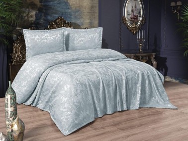 Çeyiz Diyarı - Dowry Land Olive 3-Piece Bedspread Set Maldives Çeyiz Diyarı - Dowry Land Olive 3-Piece Bedspread Set Maldives