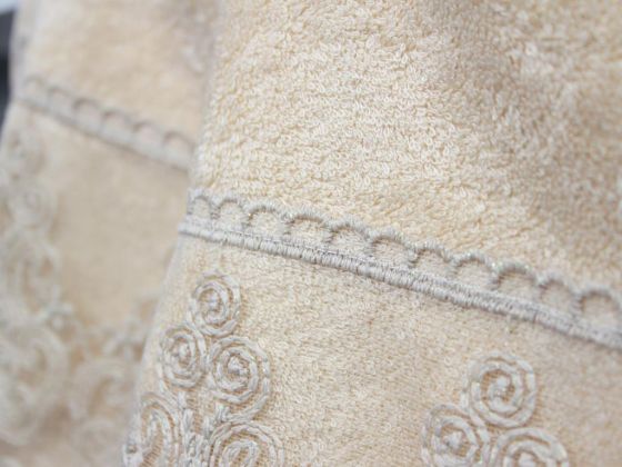Dowry World Legend Hand and Face Towel with Lace - 3 colors