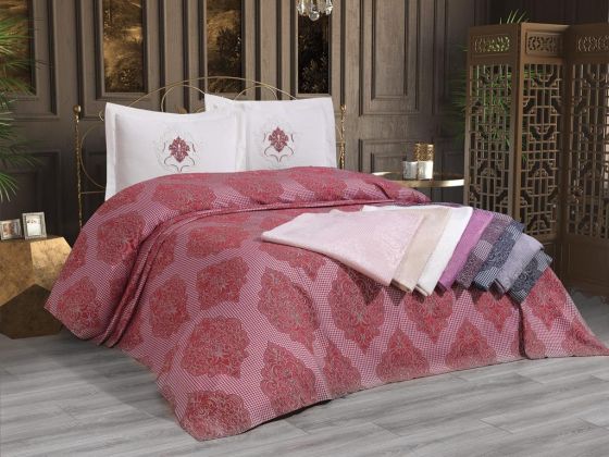 Dowryworld Isabella Bedspread Set -> Powder