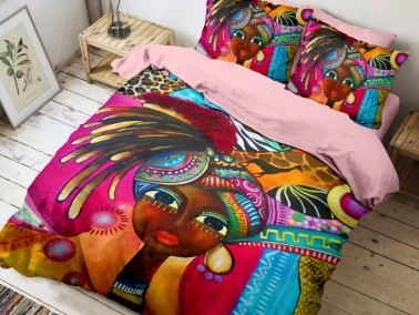 Dubaku Double Duvet Cover Set - Thumbnail