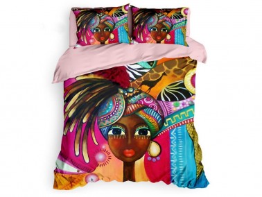 Dubaku Double Duvet Cover Set - Thumbnail