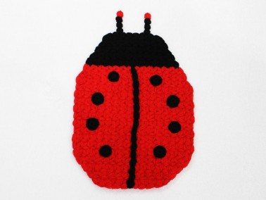 Craft Fiber Ladybug Red - Thumbnail