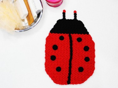 Craft Fiber Ladybug Red - Thumbnail