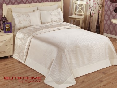 Çeyiz Diyarı - Elegance طقم غطاء صيفي مطرز