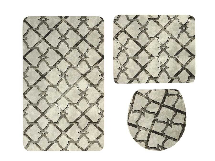 Dowry World - Elegance Triple Closet Set Saltanat Gray