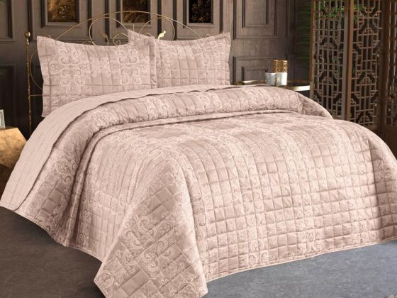 Elena Double Bedspread Cappucino