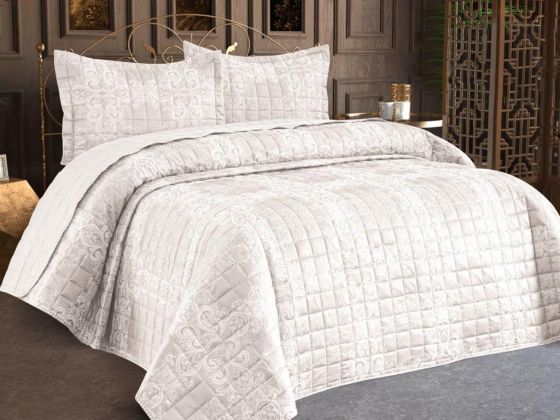 Elena Double Bedspread Cream