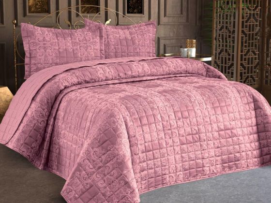 Elena Double Bedspread Plum