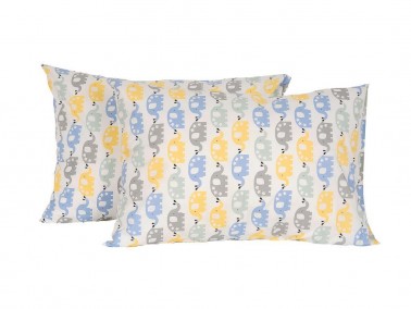 Çeyiz Diyarı - Elephant Pillow Case 2 PCS Çeyiz Diyarı - Elephant Pillow Case 2 PCS
