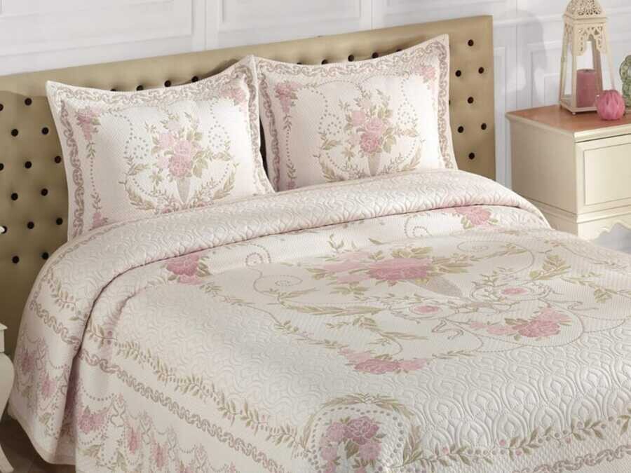  Elsa Mora Double Bed Cover - Thumbnail