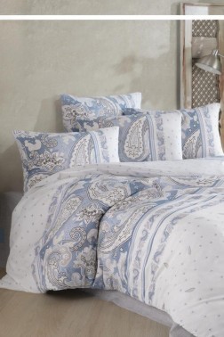 Çeyiz Diyarı - Esin Ranforce Duvet Cover Set, Duvet Cover 200x220, Sheet 240x260, Double Size, King Size Çeyiz Diyarı - Esin Ranforce Duvet Cover Set, Duvet Cover 200x220, Sheet 240x260, Double Size, King Size