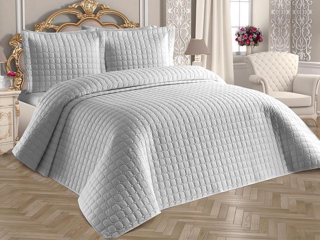 Estiva Double Bedspread Gray
