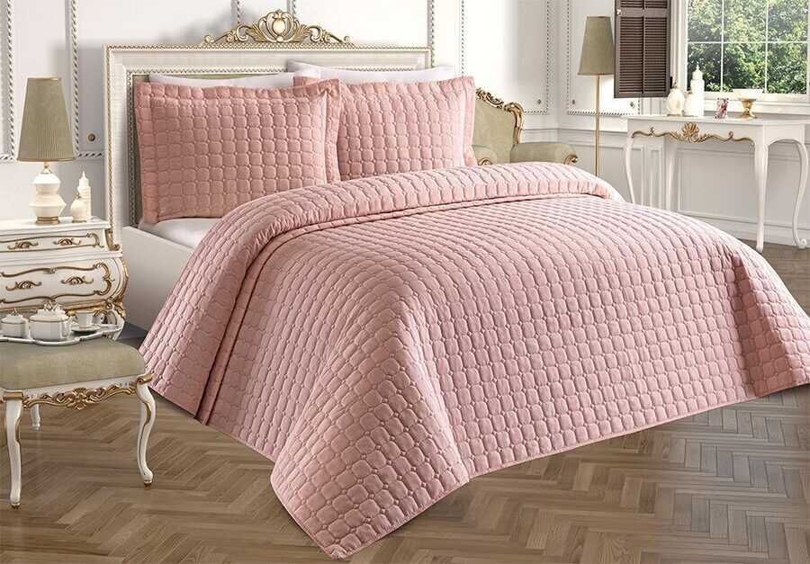 Estiva Double Bedspread - Powder