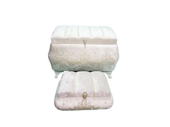 Felicia Luxury Stone 2 Pack Dowry Chest Powder
