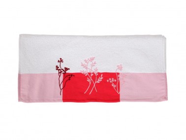 Flora Hand Face Towel - 3 Colors -> White - Thumbnail