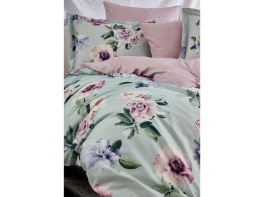 Floral Digital Premium 3D Double Duvet Cover Set - Thumbnail