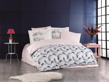 Hobby - Florina Single Duvet Cover Set Turquoise Hobby - Florina Single Duvet Cover Set Turquoise