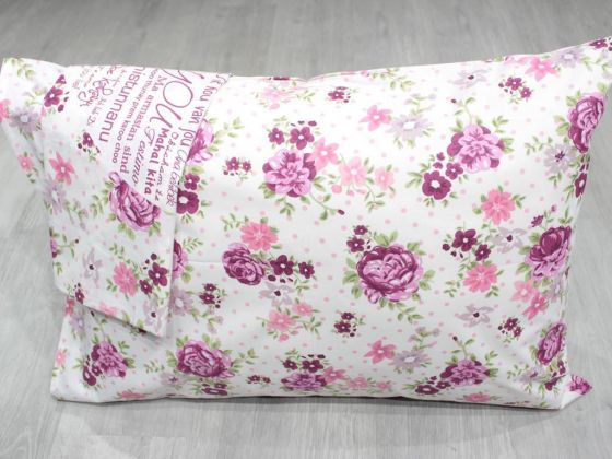 Flower Garden 2 Pillow Cases Light