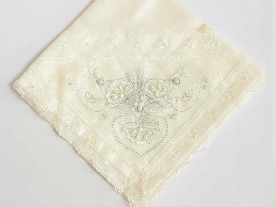 French Lace Stone Embellished Monalisa Dowry Bundle Silver