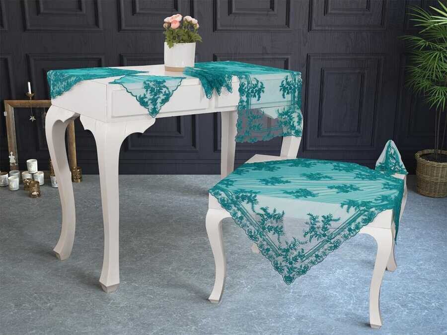 Dowry World - French Mary Living Room Set 16 Pieces Oil