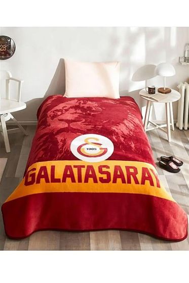 Galatasaray Licensed Fan Single Blanket