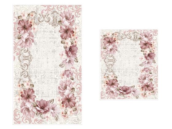 Garden Leaf Set of 2 Bath Mats