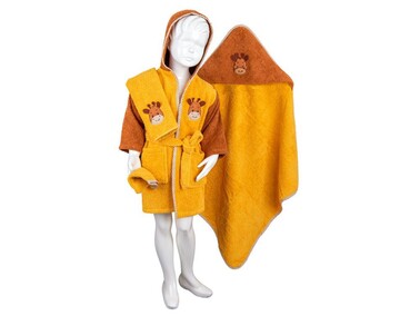 Dowry World - Giraffe 4 Pcs 100% Cotton Baby Set Dowry World - Giraffe 4 Pcs 100% Cotton Baby Set
