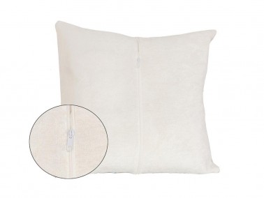 Gold Velvet Cushion's Cover 2 PCS - Cream - Thumbnail