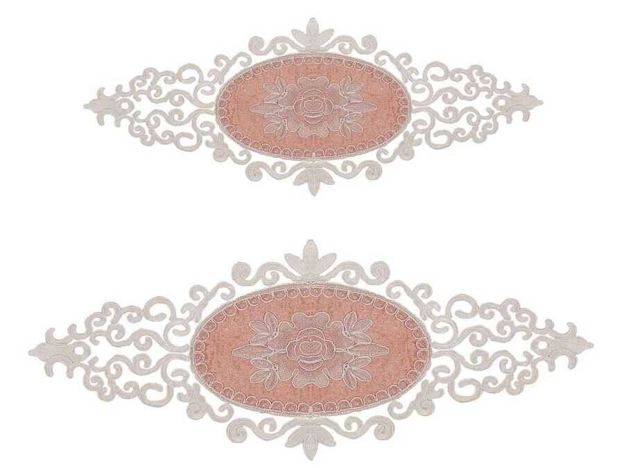 Dowry World - Golden Velvet Bedroom Set Powder