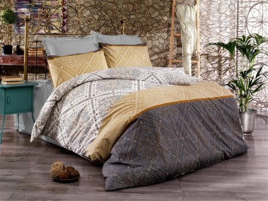 Çeyiz Diyarı - Grande Single Duvet Cover Set Gray