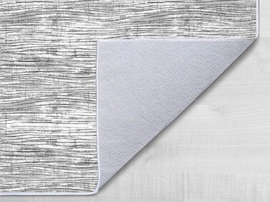 Greta Set of 2 Bath Mats Gray - Thumbnail