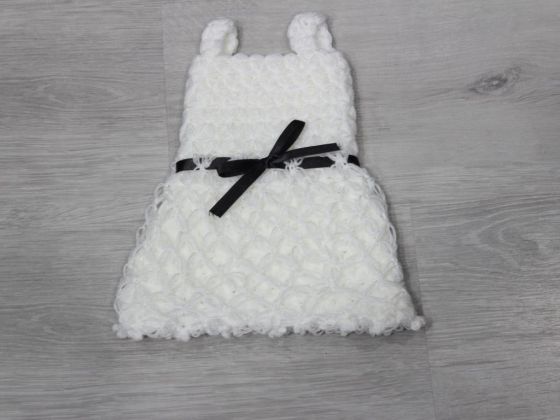 Handcrafted Black and White Bride Groom Set of 6 Washcloths