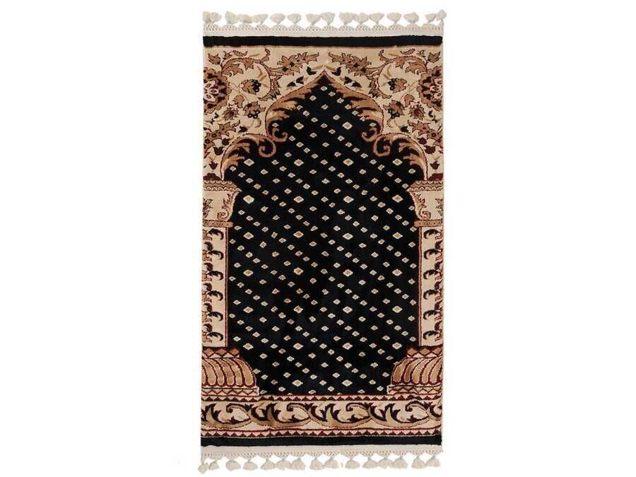 Haseki Luxury Tasseled Carpet Prayer Rug