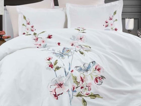 Hayal Cotton Satin Double Duvet Cover Set