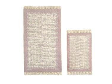 Hitit Rectangle Bath Mat - 2 Piece - Thumbnail