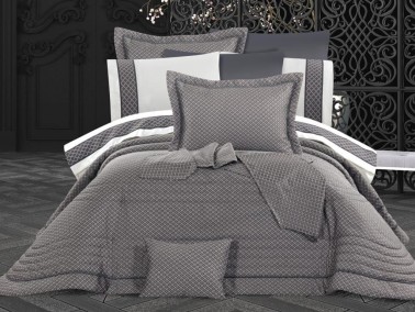 Cotton Box - Hürrem 11 Pcs Fiber Filled Luxury Dowery Set Navy Blue Cotton Box - Hürrem 11 Pcs Fiber Filled Luxury Dowery Set Navy Blue