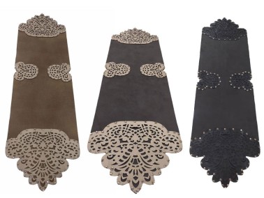 Çeyiz Diyarı - Ibiza Artifical Leather Luxury Runner