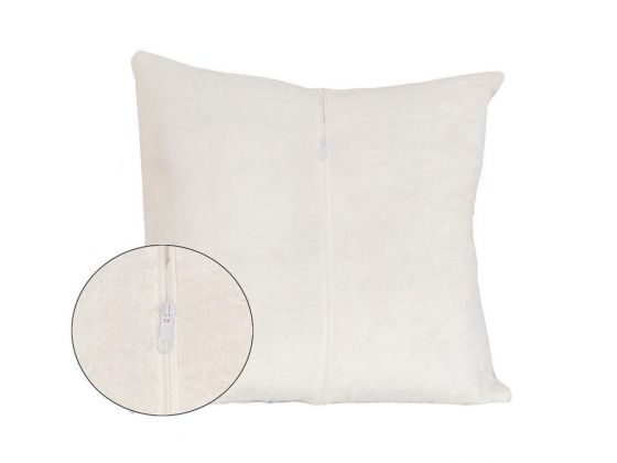 Illusion Velvet Cushion's Cover PCS - Powder