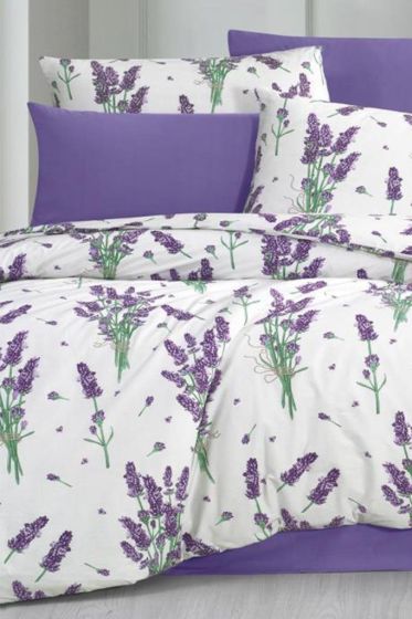 Jefri Bedding Set 3 Pcs, Duvet Cover 160x220, Sheet 160x240, Pillowcase, Single Size, Self Patterned, Queen Bed Daily use