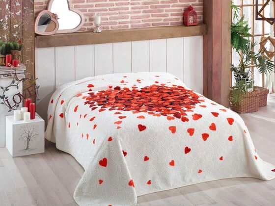 Juana Double Blanket Red