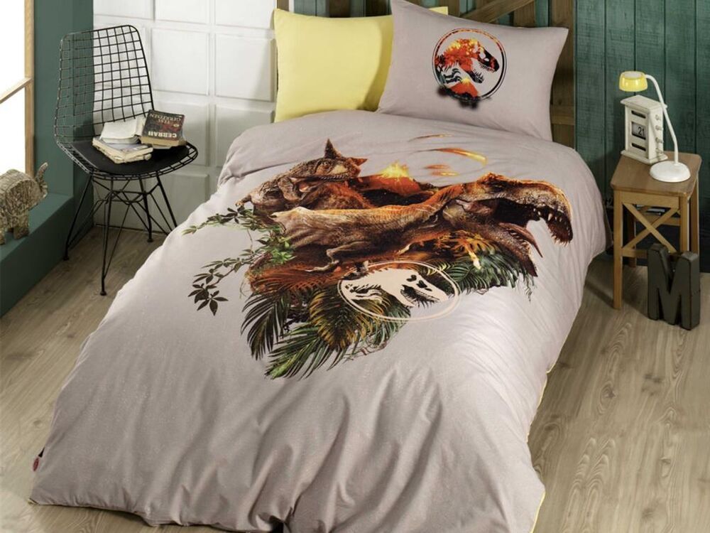 Jurassic World Trex Kids Duvet Cover Set