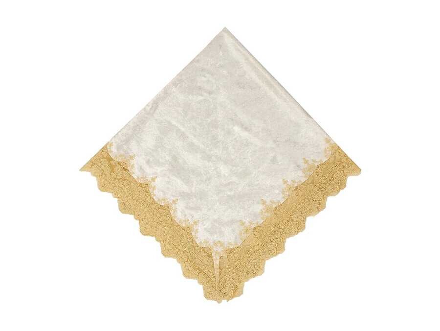 Dowry World - Velvet French Buda Luxury Bundle Cream Mustard Dowry World - Velvet French Buda Luxury Bundle Cream Mustard