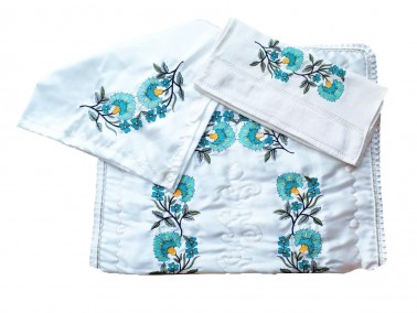 Dowry World - حزمه مشغوله بالكنافا ورد أخضر Dowry World - حزمه مشغوله بالكنافا ورد أخضر