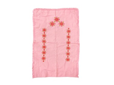  Cross Stitch Embroidery Clover Satin Prayer Rug Red
- Thumbnail