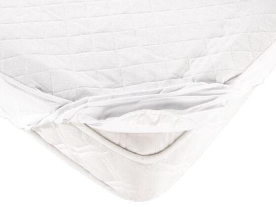 Quilted Interlining Fitted 180x200 Cm Double Mattress Protector